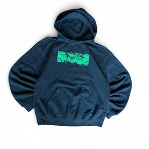 The Circuit PDX Boxy Black Hoodie